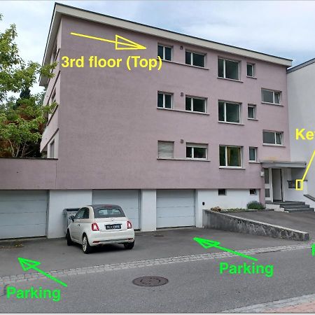 Schone Grosse Attika-Wohnung Im Zentrum Von Vaduz Inkl. Parkplatz Luaran gambar